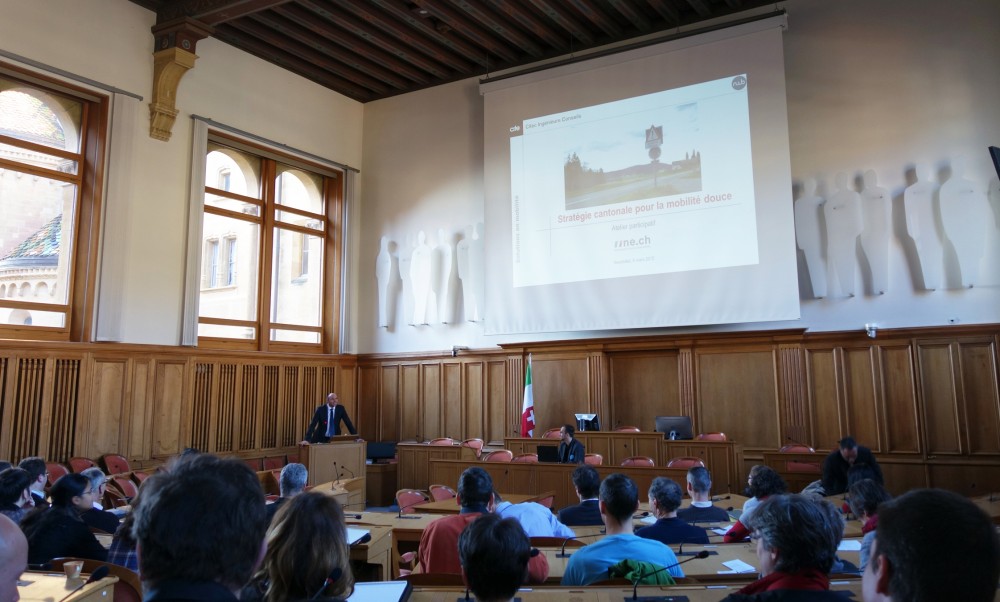 Citec_Stratégie cantonale MD Neuchâtel_ouverture atelier participatif par Laurent Favre