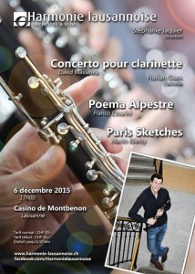 Citec sponsor du Concert Harmonie Lausannoise 2015