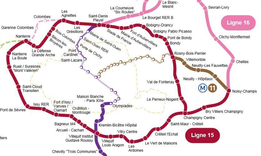 Citec expertise la desserte de Drancy par le métro ligne 15 Grand Paris Express