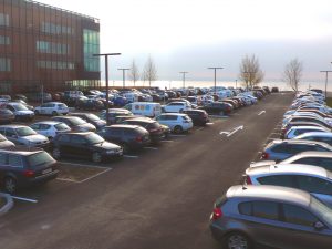 Nouveau parking pour pendulaires à Serrières Citec