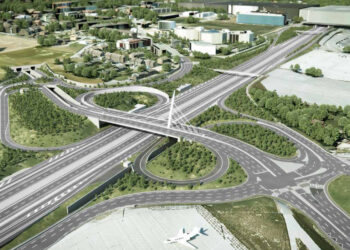 Citec Chantiers routiers Réaménagement de la jonction autoroutière du Grand-Saconnex, Genève