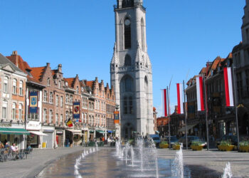 Citec Plan Deplacement circulation Tournai Belgique