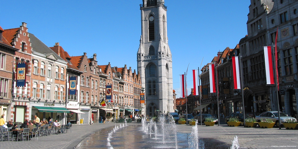 Citec Plan Deplacement circulation Tournai Belgique
