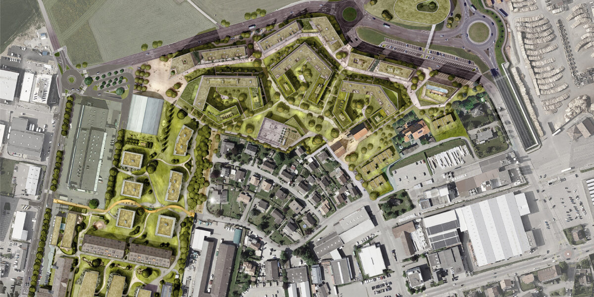 Citec-Impact-studies-New district «Les Jardins de la Pâla», Bulle