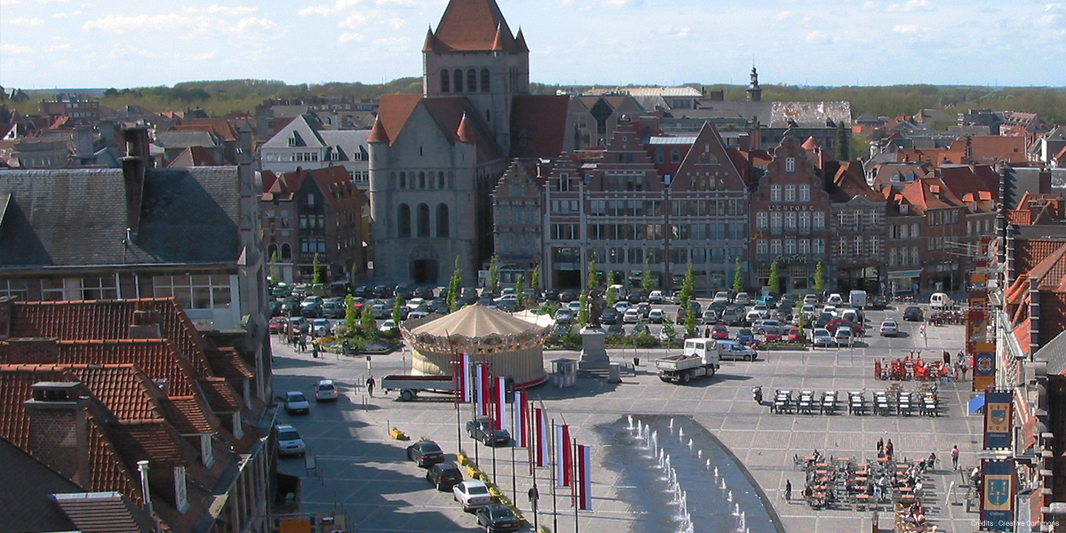 Citec Plan Deplacement circulation Tournai Belgique