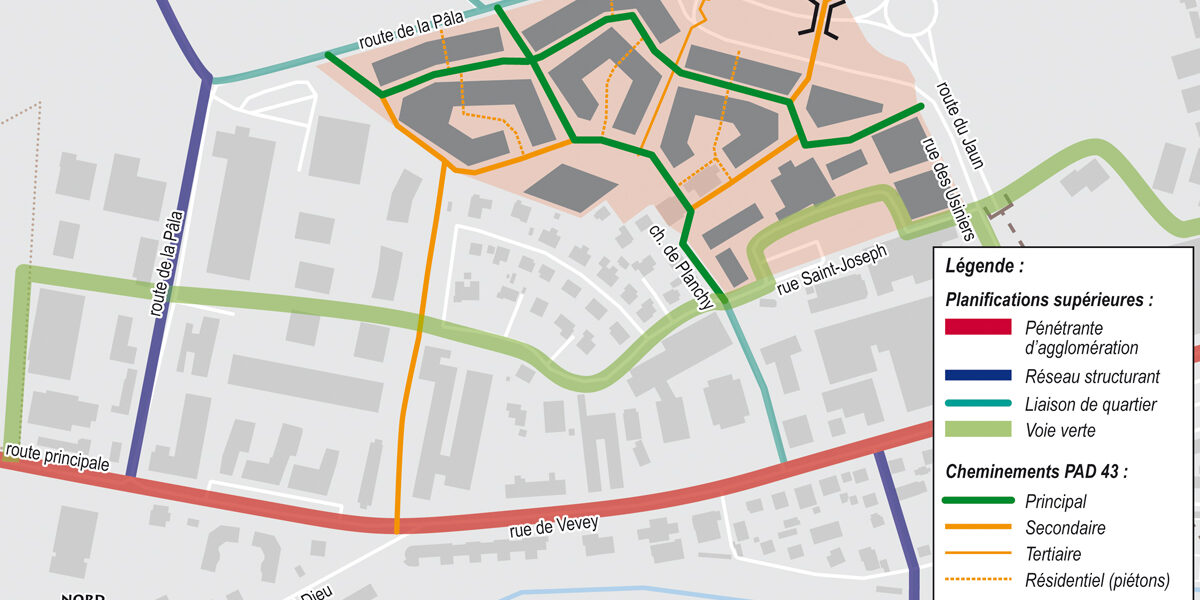 Citec-Impact-studies-New district «Les Jardins de la Pâla», Bulle