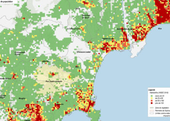 Citec Etudes territoriales Analyse environnementale, (PND, ZNIEF, EBC, PPRI), Sophia-Antipolis