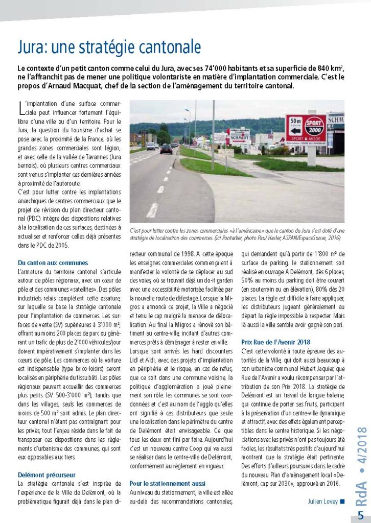 48-Citec_Lovey_Jura-une-strategie-cantonale_RdA_12.2018