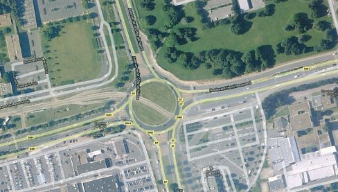 Le rotatorie attraversate da sistemi tranviari in sito proprio_Citec
