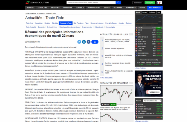 Citec_Hausse de prix du pétrole et mobilité Zonebourse reprend l'analyse Citec