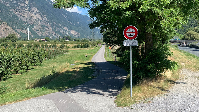 Citec_Mobilité douce -Martigny teste deux routes fermées au trafic motorisé
