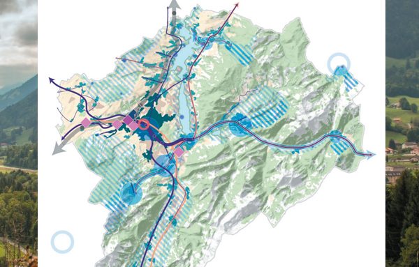 Un nouveau Plan Directeur Régional pour une « Gruyère verte et urbaine ». Crédits : ARG