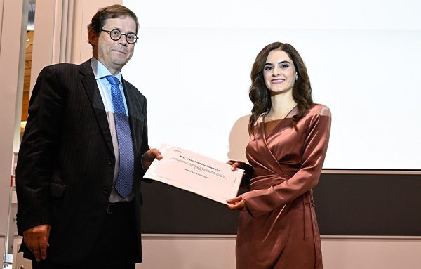 Remise du prix Citec Mobility Solutions 2023. Crédits : EPFL / Thierry Porchet