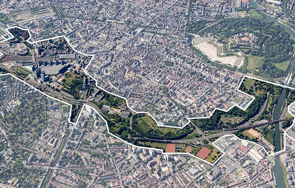 Projet d’Euralille à la Deûle. Crédits : SPL Euralille