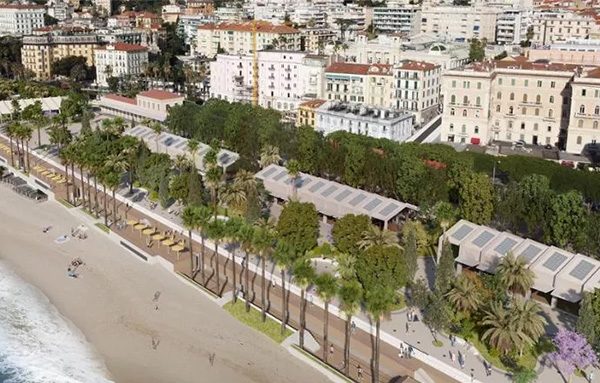 Il lungomare Calvino, Sanremo. Crediti: Il Secolo