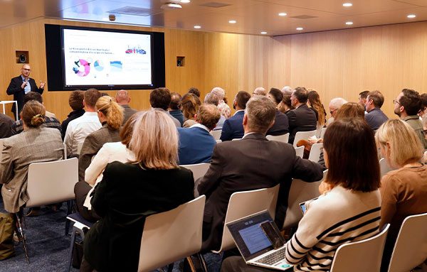 Présentation de Julien Lovey, expert Plan de mobilité d'entreprises Citec. Crédits : CVCI