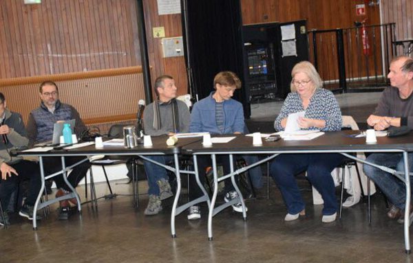 Réunion publique de la Ville de Moirans. Crédit : Dauphiné Libéré