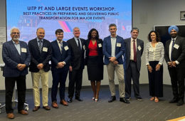 Citec speaker at UITP workshop. Credits: Citec