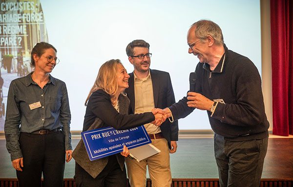 Remise du Prix Rue de l’Avenir 2024. Crédit : Rue de l'Avenir