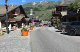 Rue de Médran, Verbier. Crédit : Citec