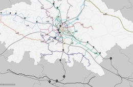 Lignes Grand Reims à Vélo à terme. Crédits : Communauté urbaine du Grand Reims