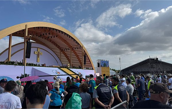 Jubilé des Jeunes 2025, Rome. Crédit : Citec