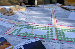 Rencontre publique "Progettiamo Largo Palermo e i Giardini Alimonda". Crédit : Citec